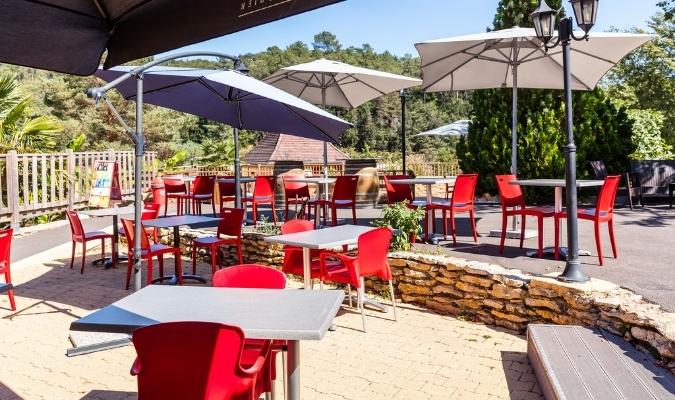 Restaurant camping dordogne val d'ussel