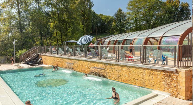 camping Val d'ussel espace aquatique, piscine